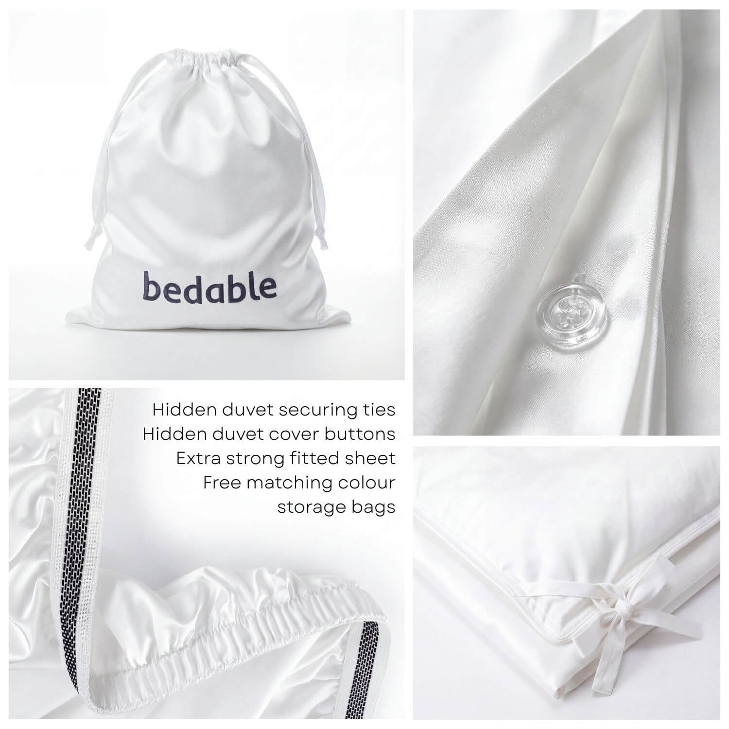 Sateen Essentials Bedding Set