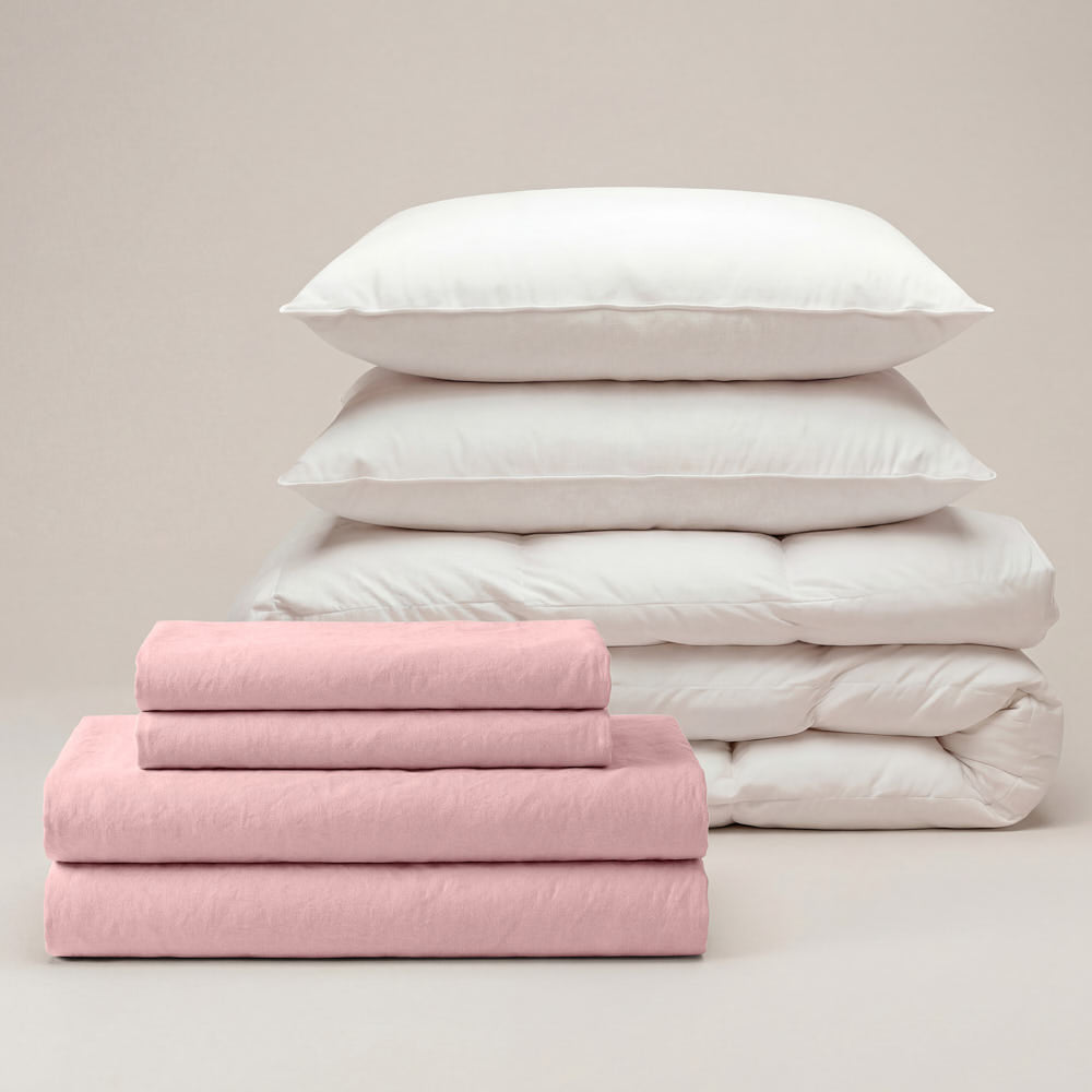 Percale Move-In Bedding Set
