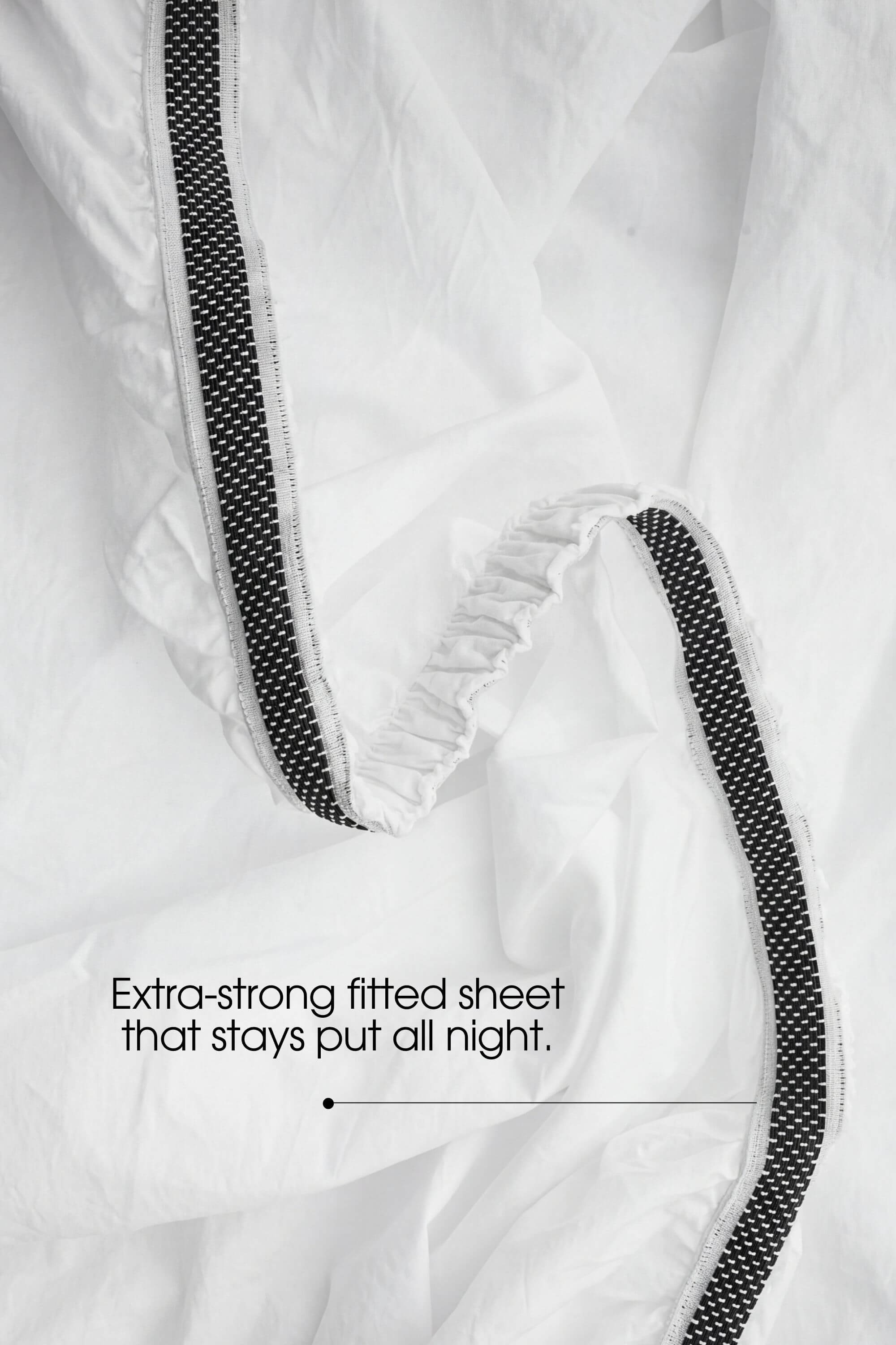 Percale Deep Fitted Sheet – 100% Natural Cotton | Bedable - Bed Sheets