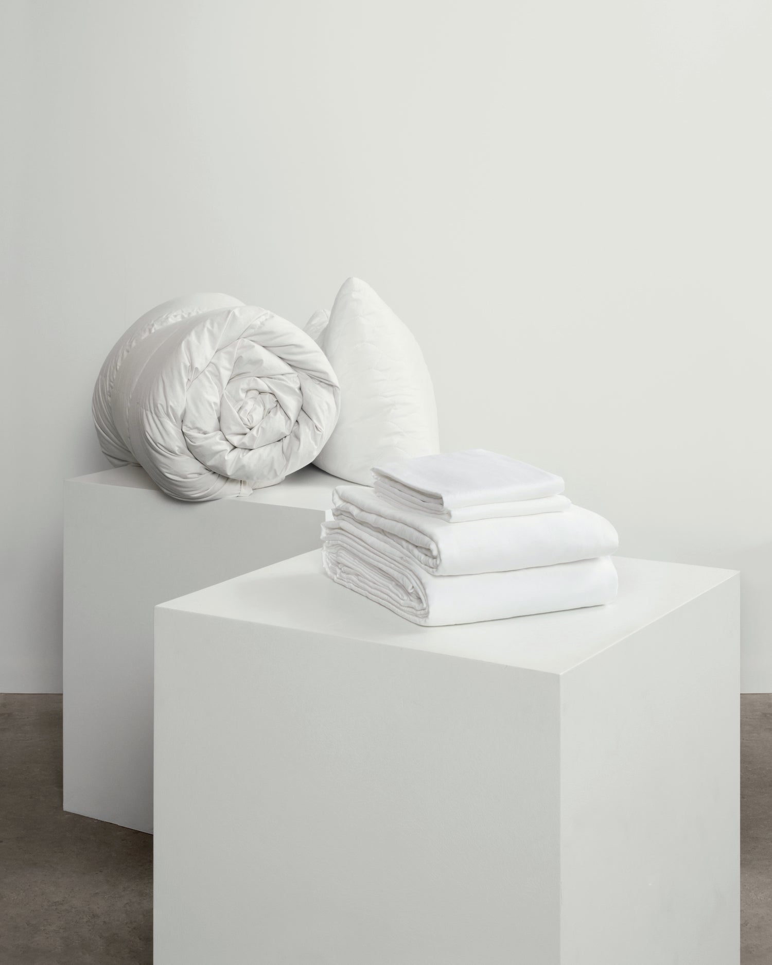 White Bedding Set with Duvet & Pillows | beddable