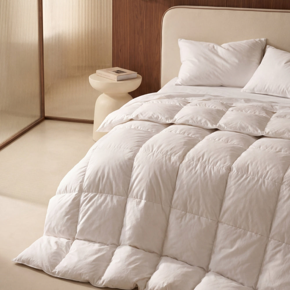 Plush duvet pillows offering softness and long lasting comfort - Bedable