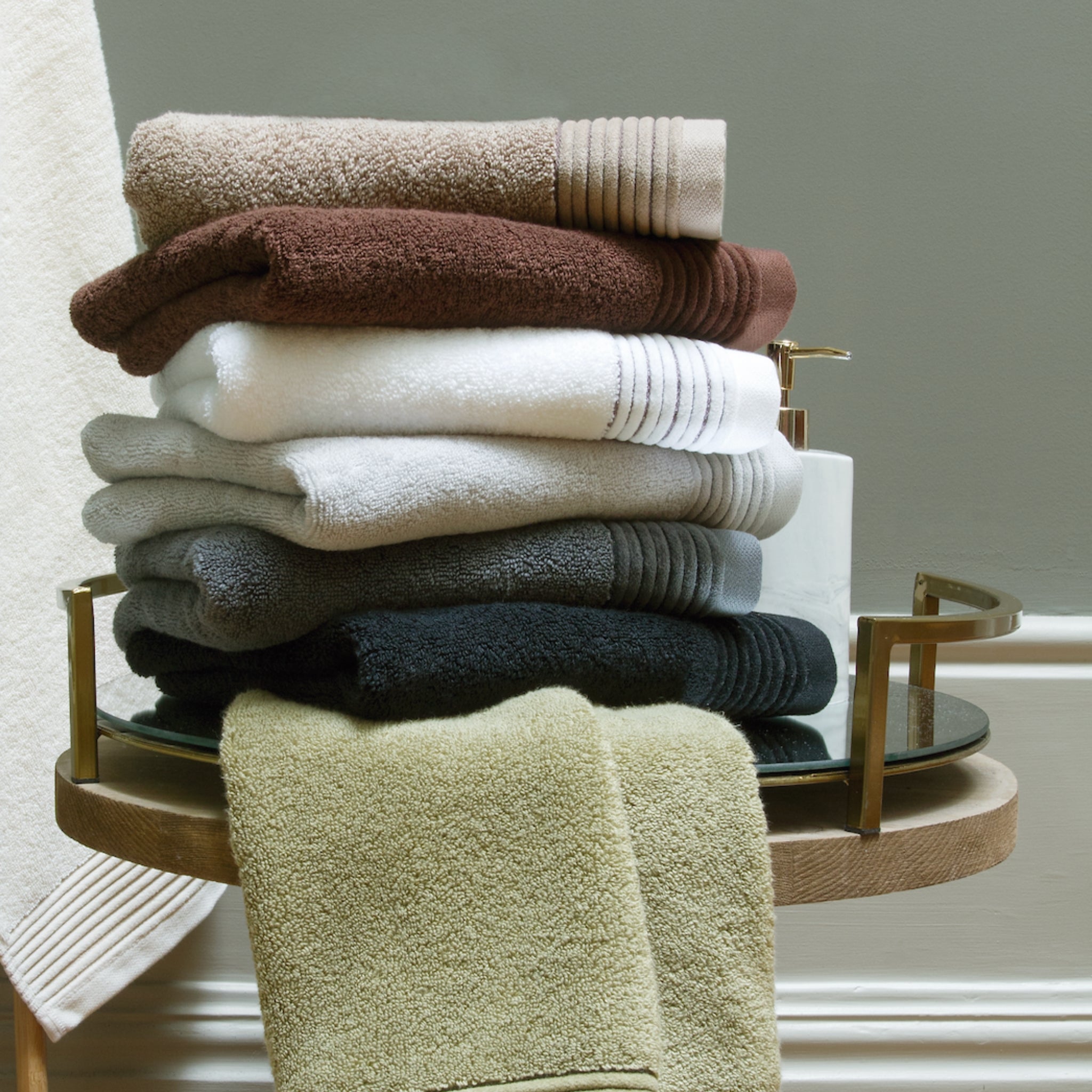 Plush Towels Set
