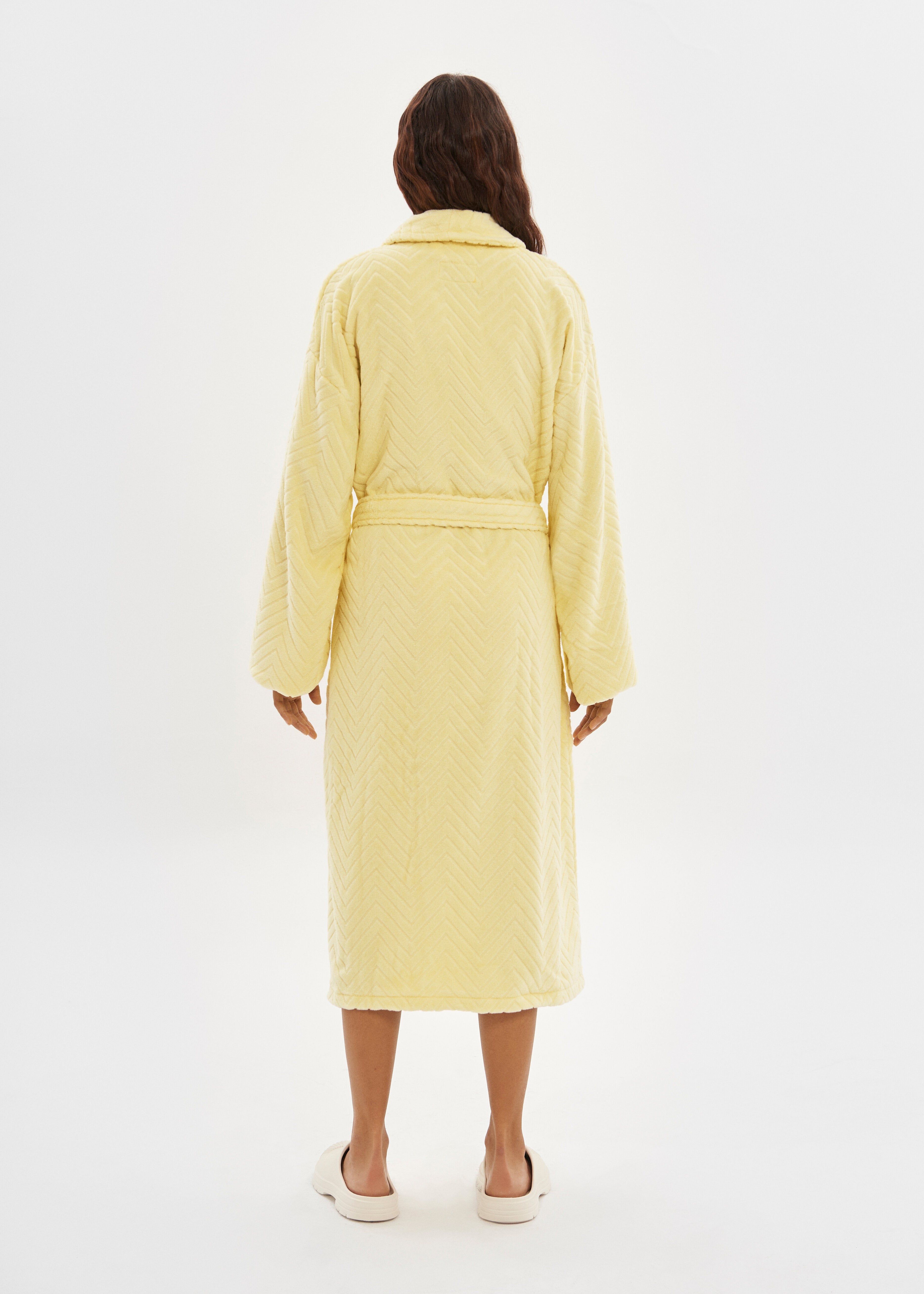 Bathrobe | Velour Lime