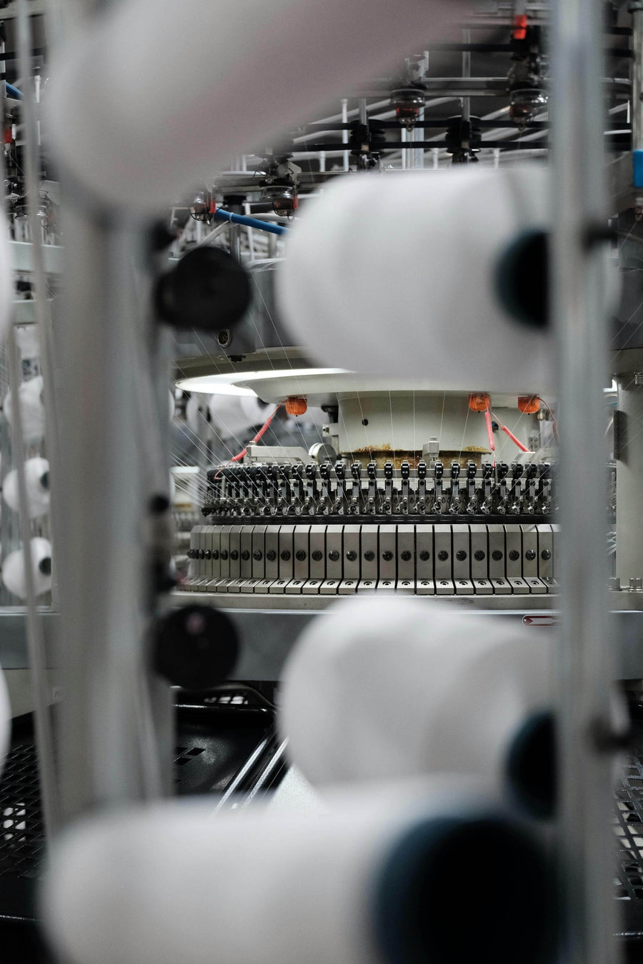 Fabric production line at a Bedable partner factory