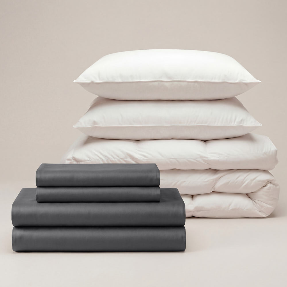 Sateen Move-In Bedding Set