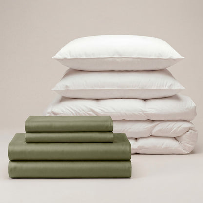 Sateen Move-In Bedding Set