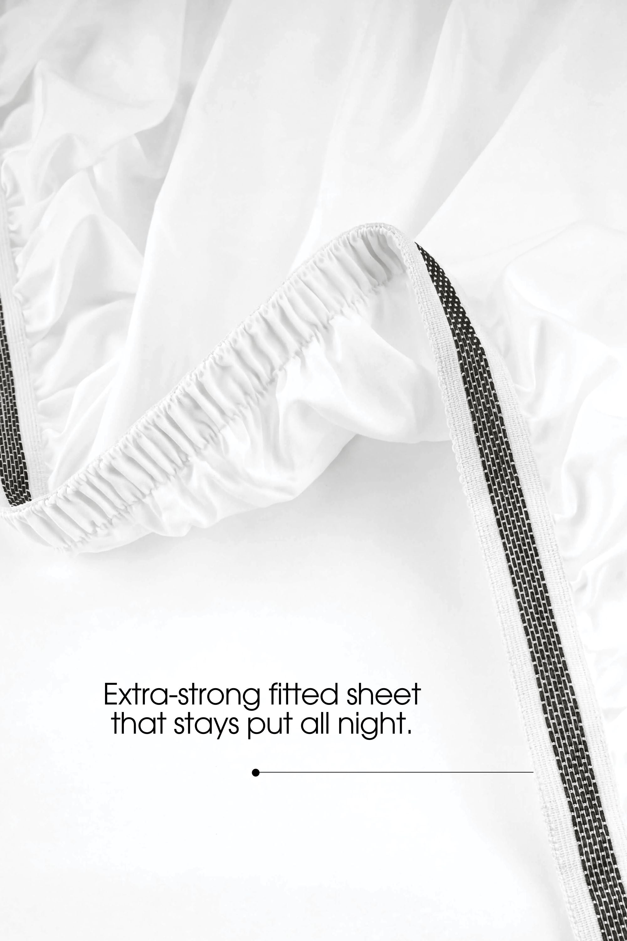 Sateen Deep Fitted Sheet – Silky 100% Cotton | Bedable - Bed Sheets