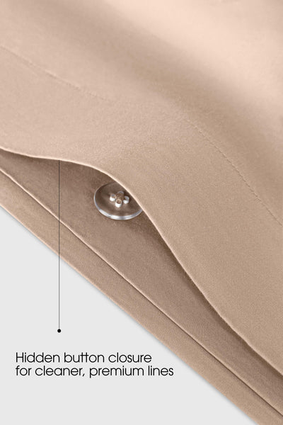 Sateen Duvet Cover – Silky Smooth 100% Cotton | Bedable - Duvet Covers