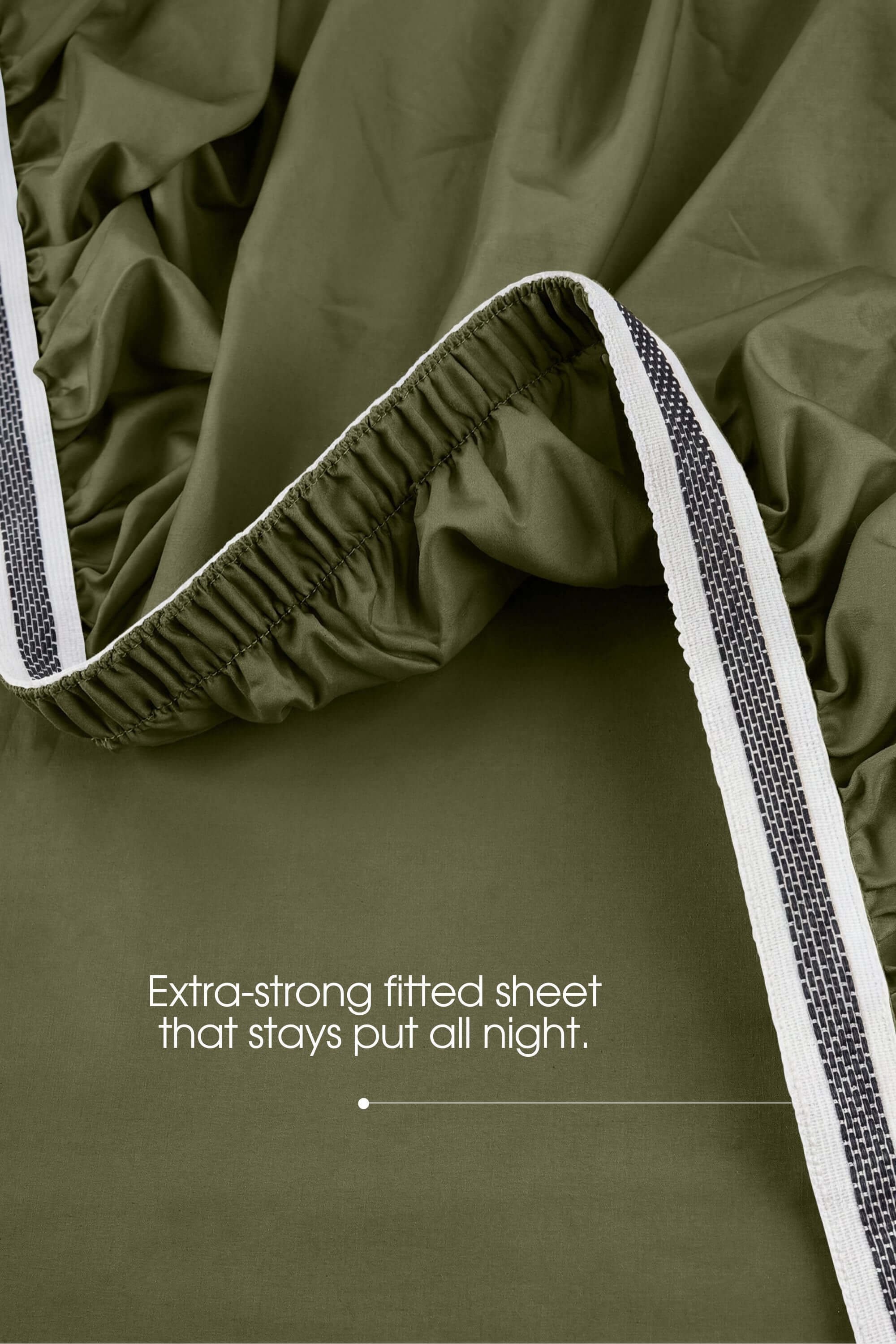 Sateen Deep Fitted Sheet – Silky 100% Cotton | Bedable - Bed Sheets