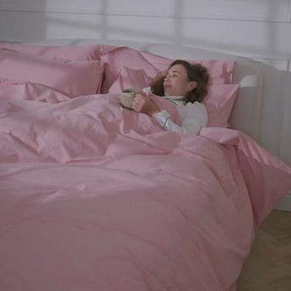 Percale Move-In Bedding Set