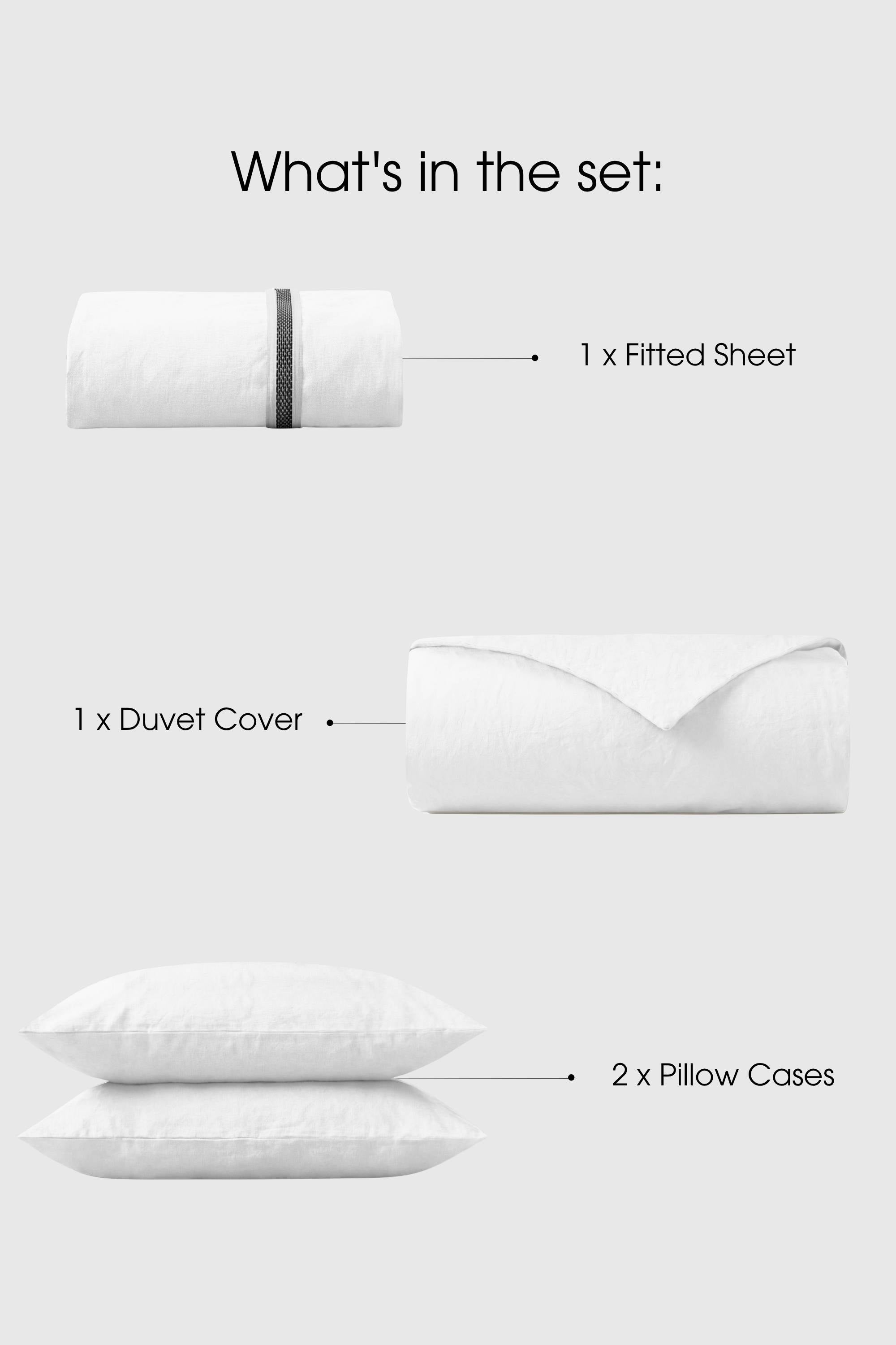 Percale Bedding Set – 100% Cotton, Crisp & Cool | Bedable - Bedding